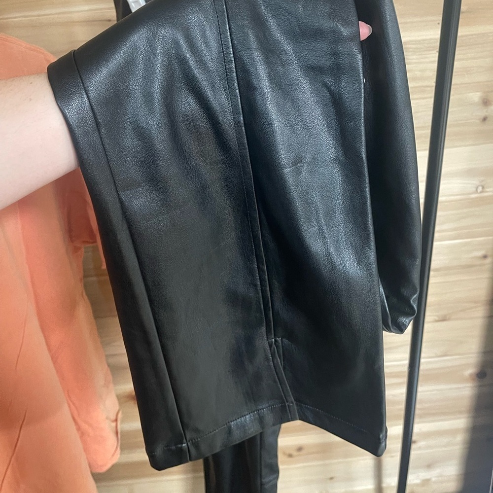 Black Straight Leg Dress Pants - Picture 5 of 6